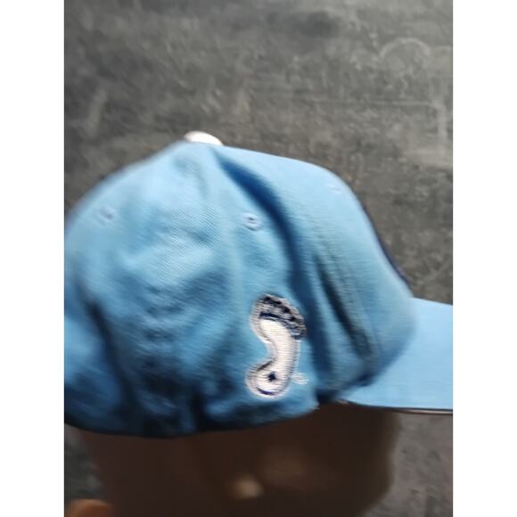North Carolina Tar Heels Hat Strapback Dad Cap Mens Blue Colosseum - Picture 4 of 6